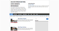 Desktop Screenshot of jualbataringan.com