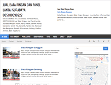 Tablet Screenshot of jualbataringan.com